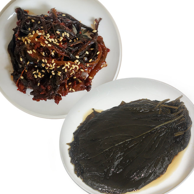 선미식가 감칠맛 고들빼기 무침 1kg + 매실청 간장깻잎 장아찌 1kg, 1