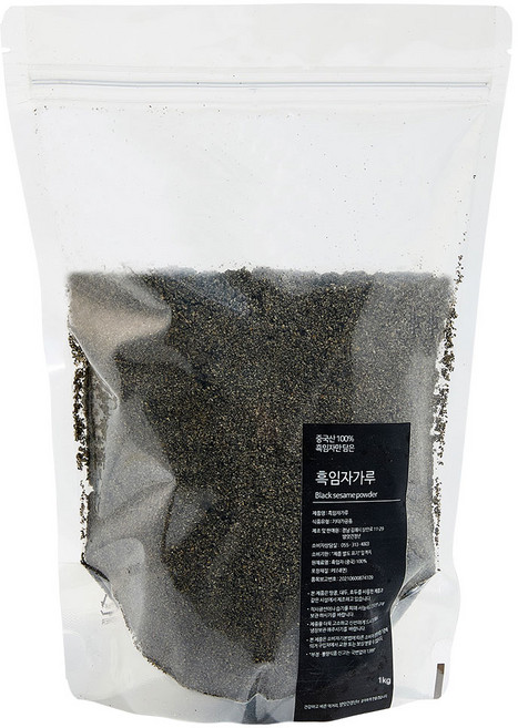 방앗간청년 깊고 구수하게 볶은 흑임자 검은깨 가루, 중국산, 1kg, 1개