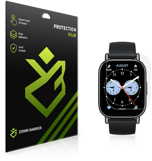 샤오미 레드미 워치5 라이트 저반사 지문방지 액정보호필름 2매, 단품