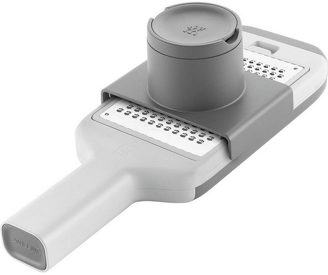 ZWILLING Z-Cut Tower 다기능 박스 강판 빠른 그레이팅 기술 치즈 강판 제스터 마늘 강판 슬라이서 래스프 강판 등 그레이, 멀티 강판, 1개