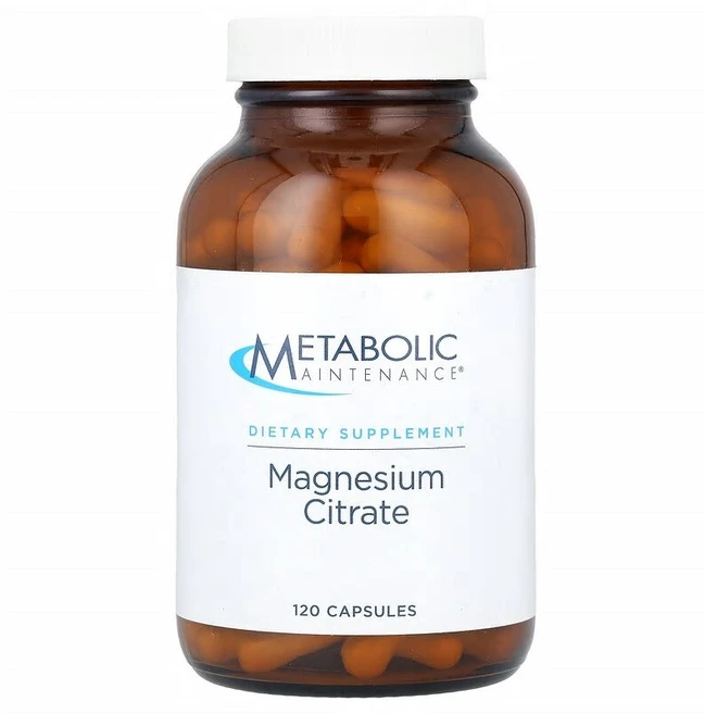 Metabolic Maintenance 마그네슘시트레이트 캡슐 120정 MBM-00428, 1개 - 쿠팡