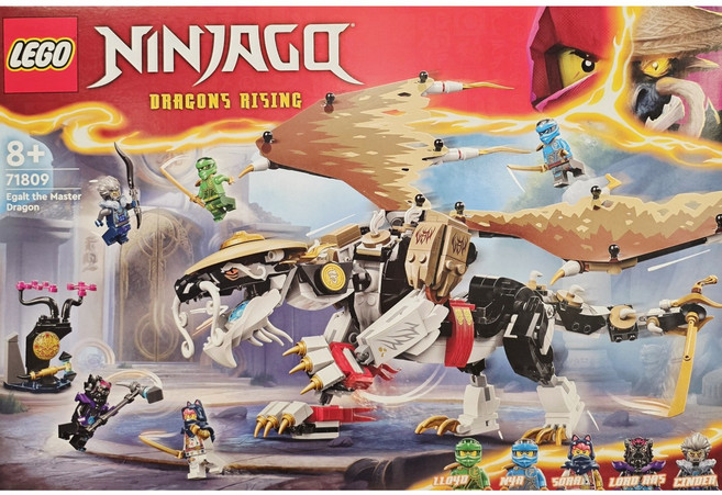 레고 닌자고 71809 마스터 드래곤 에갈트, 혼합색상, 1개