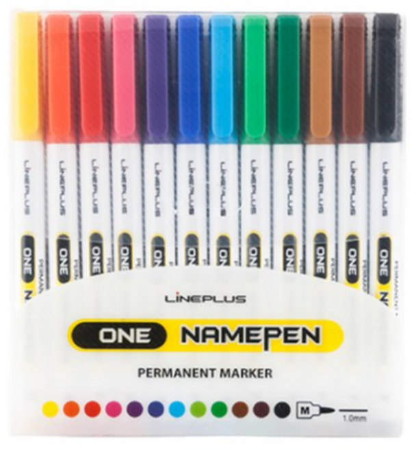 라인플러스 원 네임펜 세트, 본품, 3세트