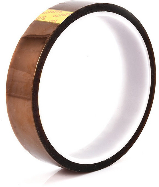 20mm 캡톤테이프 내열테이프 고열테이프 33M, 1개