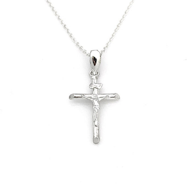 십자가 은목걸이 / 성탄선물 세례식선물 견진성사
