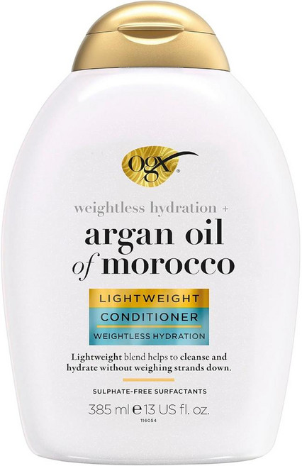 독일 오지엑스 OGX Lightweight Conditioner 아르간 오일 of 모로코 컨디셔너, 6개, 385ml