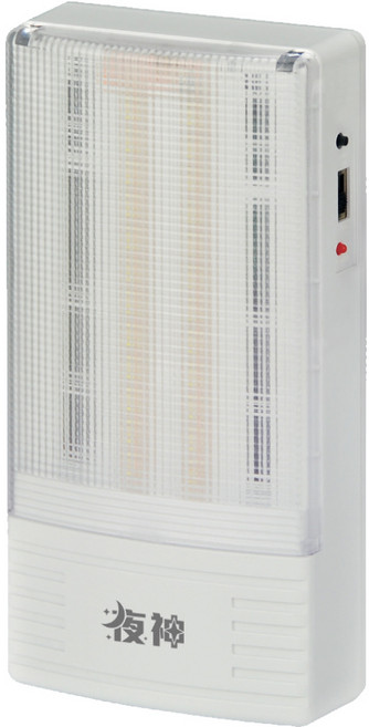 MAX STAR 緊急照明燈 USB充電便攜應急燈 停電照明戶外露營適用, 白色白光, 1個