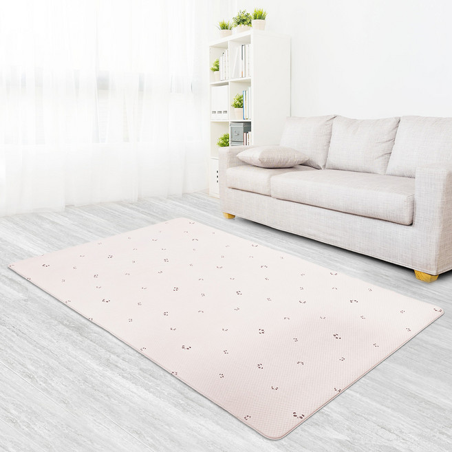 거실 바닥 PVC 쿠션 놀이방 매트 12T, 판다