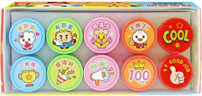 風車圖書 food超人 兒童獎勵印章, 平裝
