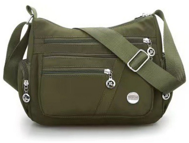 아워리빙 지퍼 숄더 크로스백