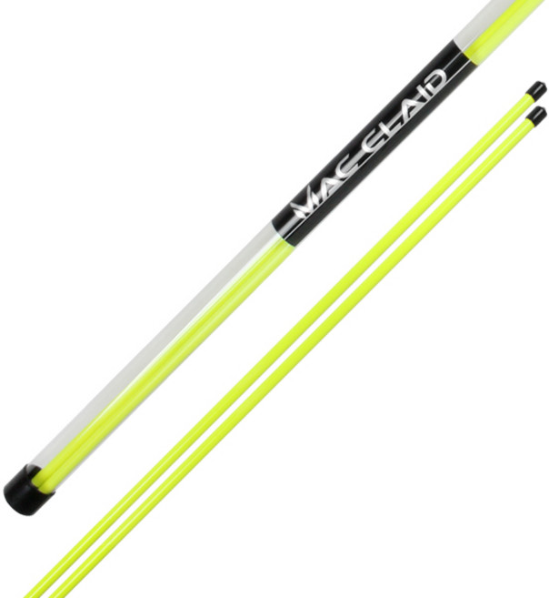 맥클라이드 골프 얼라이먼트 스틱 스윙 연습기, 라임, 1개