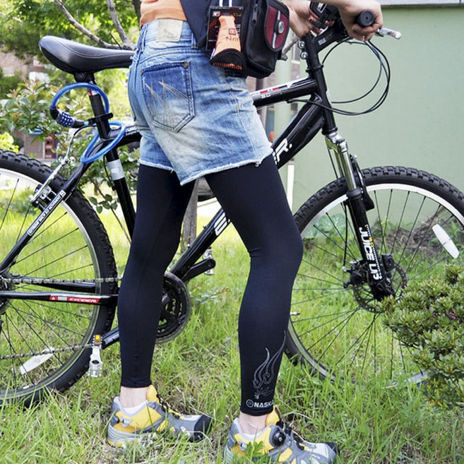 국산 쿨 여름 다리 uv차단 스포츠 NASKA 아이스 레그 토시 등산 낚시 자전거 쿨레깅스, 1개