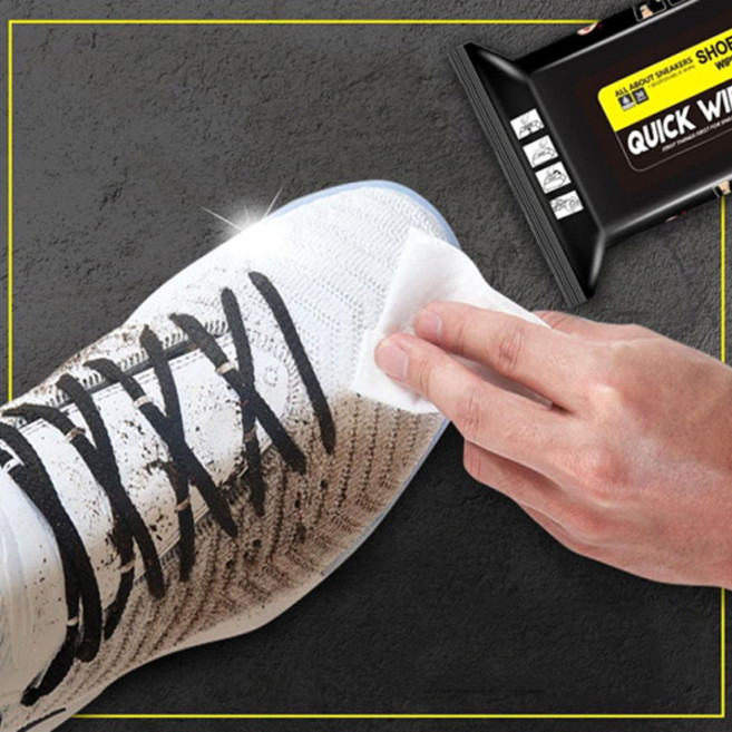 운동화 신발 세척 물티슈 슈즈클리너 Quick wipes 12매 10box