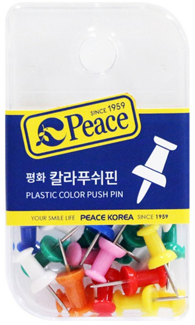 평화 칼라푸쉬핀 행거용