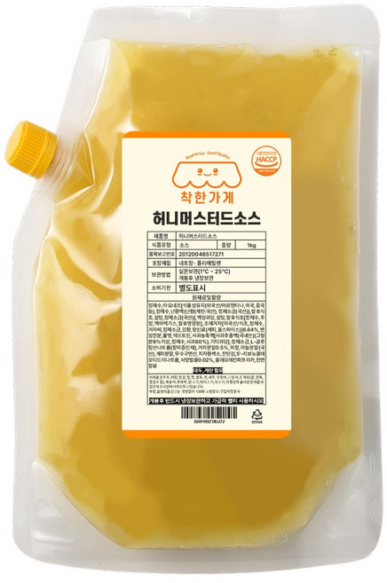 허니머스터드소스, 1개, 1kg