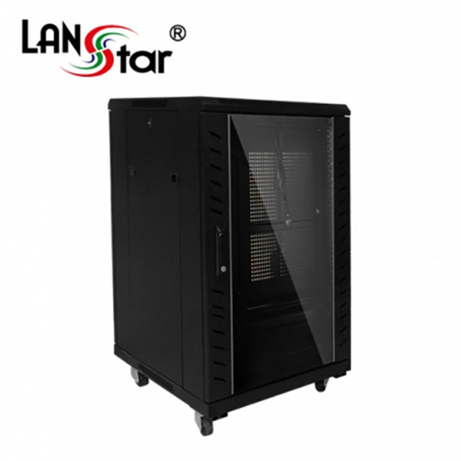 LANstar 19인치 타공식 허브랙 1000x600x600 20U LS-1000HQ, 1개