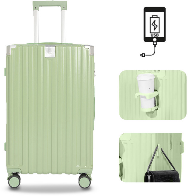 NewBoy 캐리어 [3년무상AS]20인치 24인치 초경량 USB 기내용 여행용 대용량 하드 캐리어