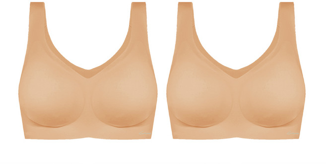 앤 왁스 꿈의브라 베이직 무봉제 심리스 노와이어 퓨징 브라 처짐방지 런닝형 2종 &WOX