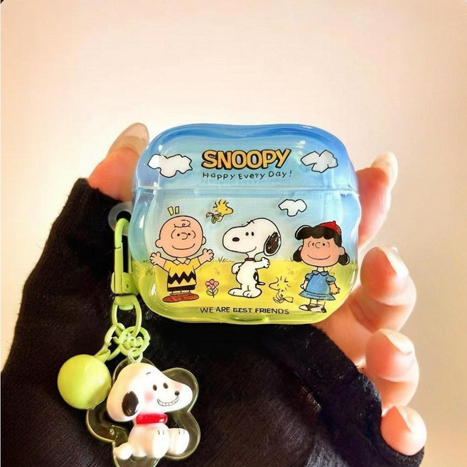 픽토리 에어팟 프로3 케이스 airpods pro3 호환 케이스, 28.스누피 해피데이, 에어팟 pro3, 1개