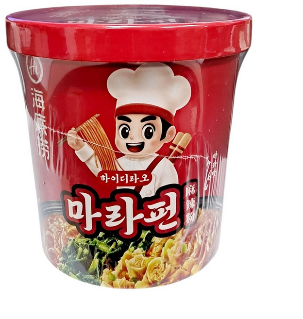 마라펀 컵라면 하이디라오, 12개