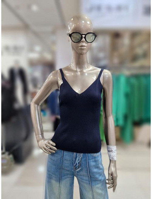 제시뉴욕 세이브존04 골지 니트 나시탑 JD35KO3031KO