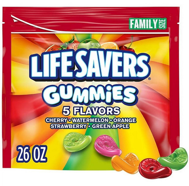 Lifesavers 라이프세이버 미국 구미 젤리 대용량 737g, 1개