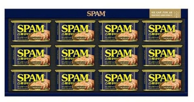 CJ 스팸 설날 선물 세트 회사 단체 명절선물 스팸클래식 200g 12개입 pre+4753ei