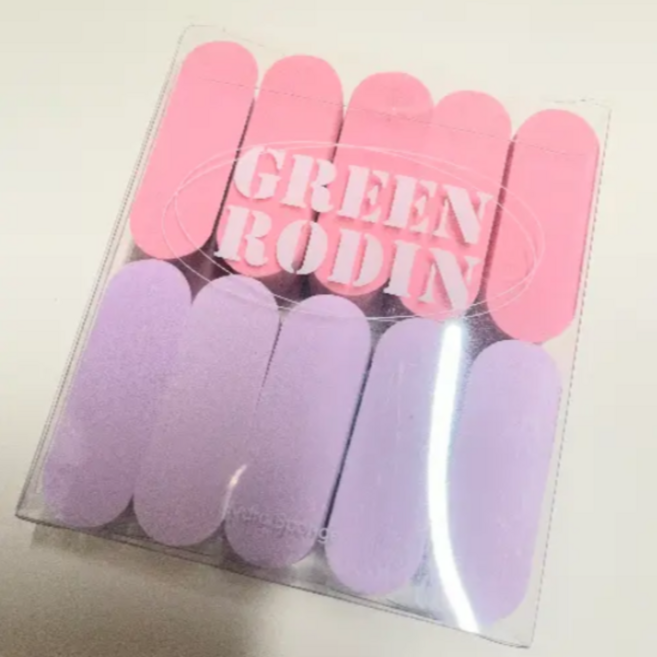 [NEW 떡퍼프] 그린로댕 뚱떡퍼프 10p 완벽밀착 하이드로스펀지 메이크업퍼프 파운데이션퍼프 스펀지 그린로댕퍼프, 1개