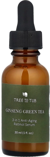 트리 투 텁 인삼 녹차 3-in-1 안티에이징 레티놀 세럼 30ml (1 fl oz) TOB-93401 - 쿠팡
