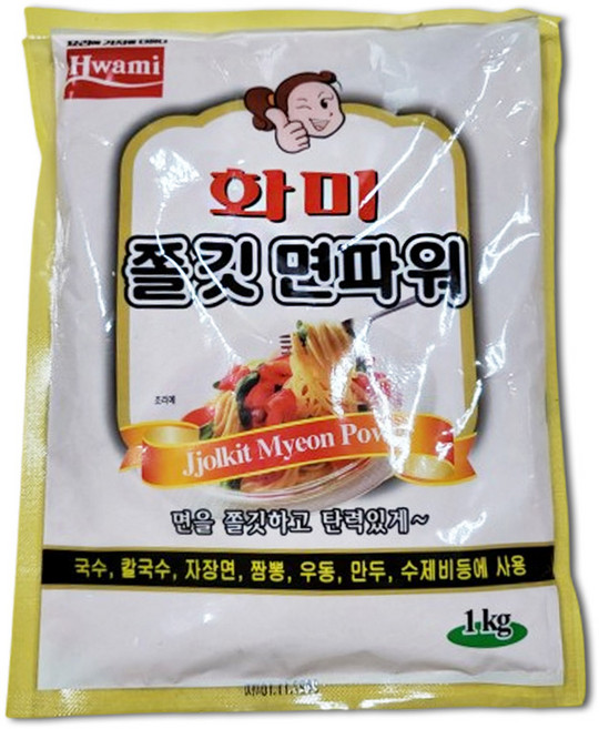 [화미] 쫄깃면파워, 1kg, 5개