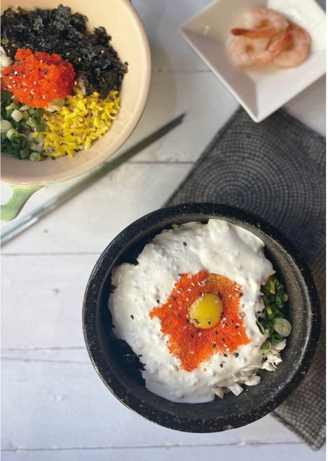 새우크림알밥 토비코 덮밥 알밥 냉동식품 밀키트 캠핑음식 도시락 크림, 360g, 1개