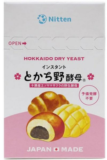 이스트 마마팬니텐 토카치 야마 효모 인스턴트 드라이, 5g×6（30g）