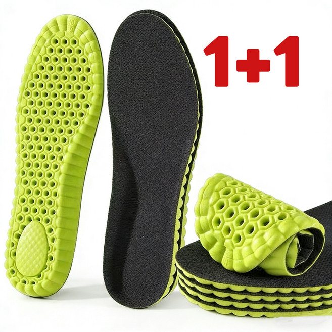 Equator [1+1] 발냄새 방지 쿠션 인솔 푹신한 쿠션 운동화 2쌍