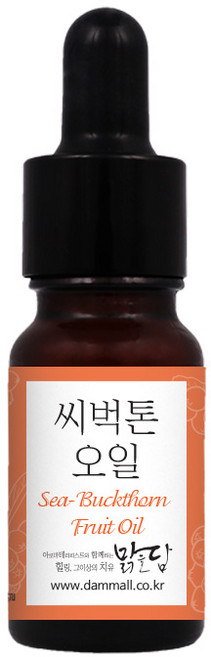 맑을담 뷰티오일 모음 미강유 타마누 오일 피마자 동백기름 맥아유 윗점 씨벅톤, 씨벅톤오일10ml, 1개