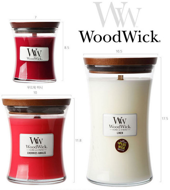 우드윅 병향초 라지 소이왁스 이벤트중 매직워머 추가구매, 린넨, 1개