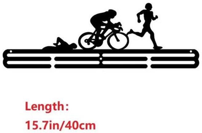 메달 걸이 마라톤 스포츠 지원 달리기 가정 및 사무실 장식 다운로드, 14 TRIATHLON MALE, 1개