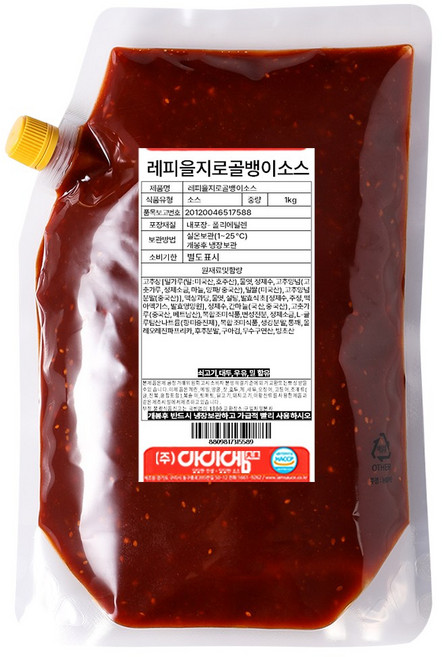 레피 을지로골뱅이소스, 1개, 1kg