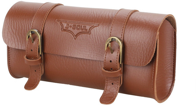 로스휠 자전거가방 용품 핸들백 안장가방 프레임가방 B소울T18 가죽핸들백, 1개