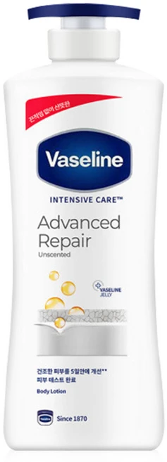 바세린 인텐시브케어 어드밴스드 리페어 바디로션, 600ml, 3개 - 쿠팡