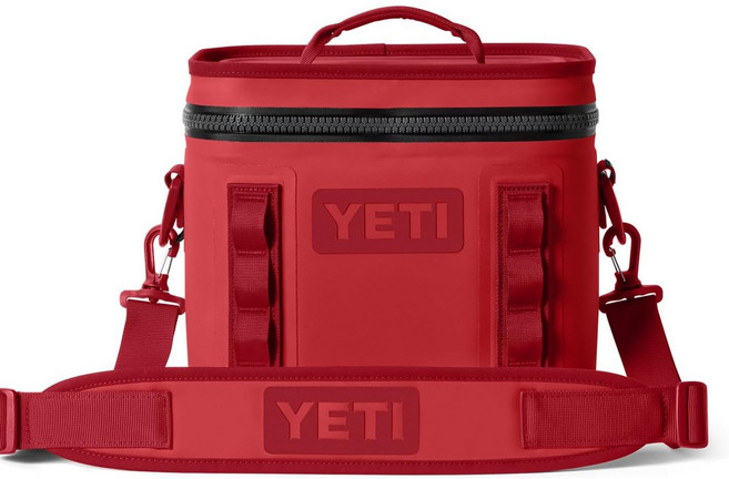YETI 호퍼 플립 8 포터블 소프트 쿨러 미국 직배송, 8L, Rescue Red