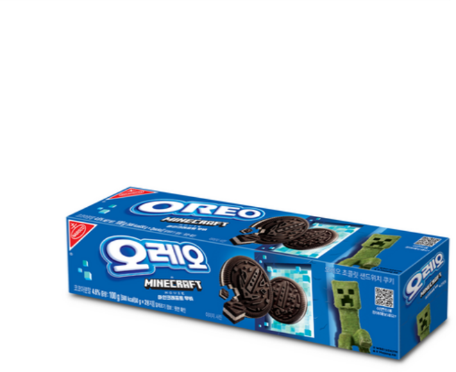오레오 마인크래프트 무비 에디션 100g, 6개