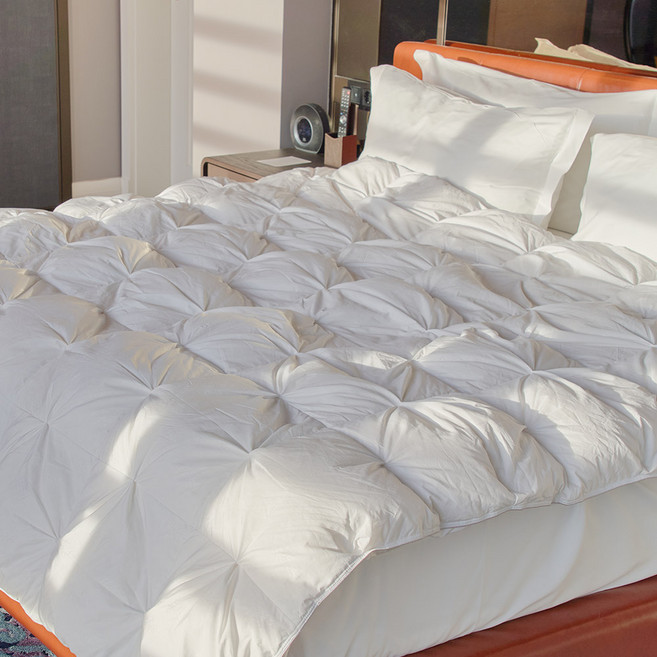 스노우 헝가리 90% 구스다운이불, 겨울용, 화이트