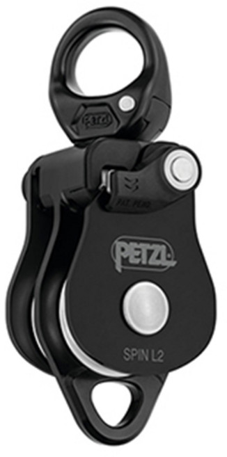[페츨] 스핀 L2 (블랙)_싱글 도르래 (AP-P001CA01)