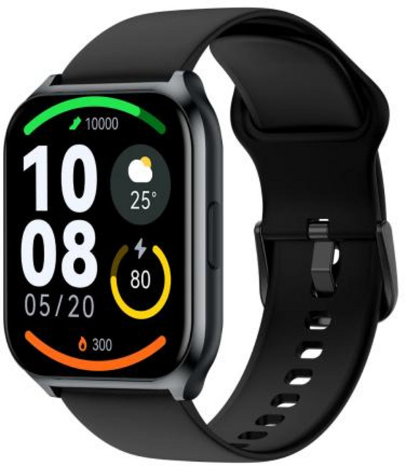 스마트시계 스마트워치 HAYLOU 2 프로 LS02 1.85 인치 HD 디스플레이 SpO2 심박수 모니터 100 운동 모드 남녀공용, CHINA, Blue, 1개