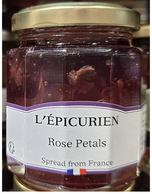 L'EPICURIEN 레피큐리앙 장미꽃잎 스프레드 210g (원산지 : 프랑스) / 장미잼 / 로즈페탈, 1개
