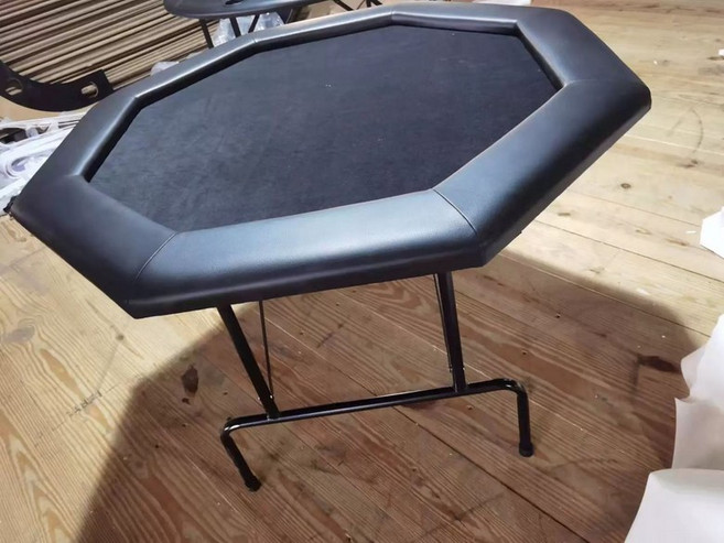 홀덤테이블 포커테이블 원형 120cm 보드게임 게임 매트 카드 포커 블루, 블랙 120cm, 1개