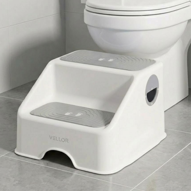 벨로르 2단 유아 디딤대, 그레이, 1개