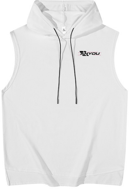 ANYOU 남녀 공용 후드티 통기성 편안한 캐주얼 스포츠 상의