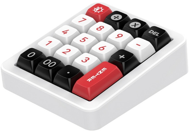 조명 및 핫 스왑 가능한 매크로가 있는 K812 RGB 게임 키보드로 Numpad 지원, 적축, 없음, White