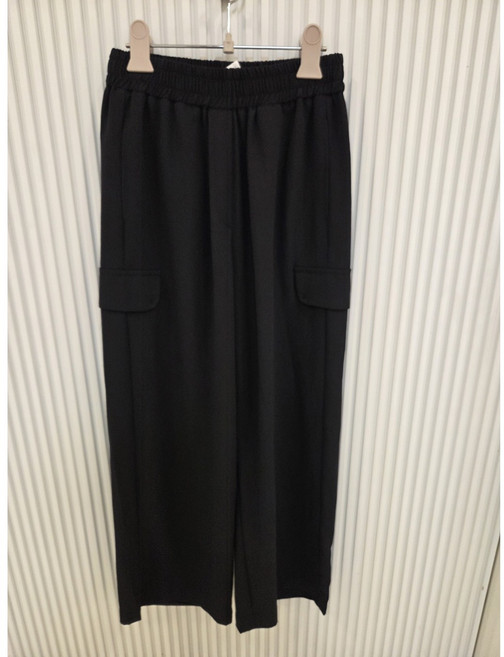 SOGO 트리아나 여름 통 바지 AK2XA07 BK